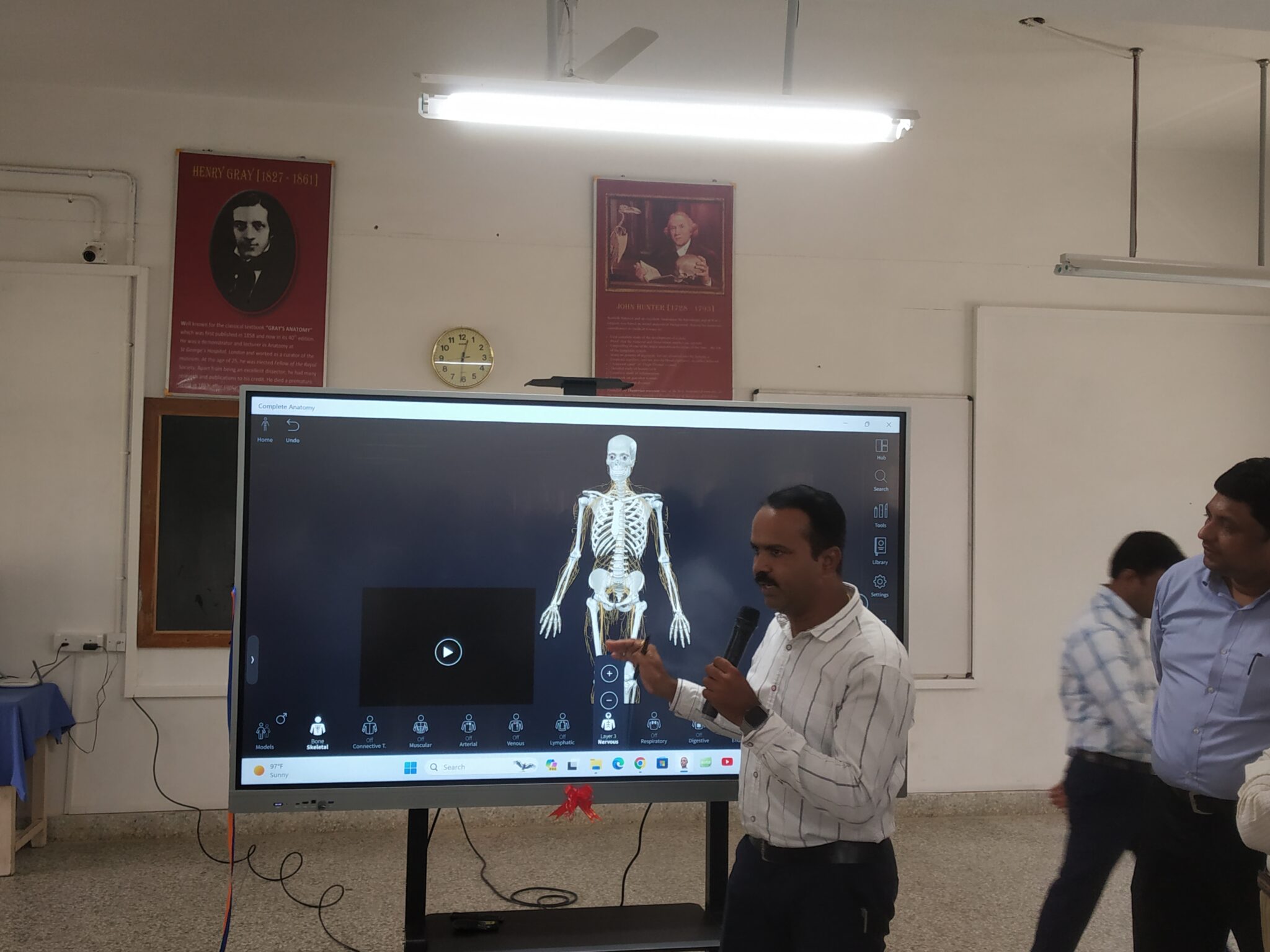 Inauguration of Anatomy Virtual Dissection Lab - Navodaya Medical ...
