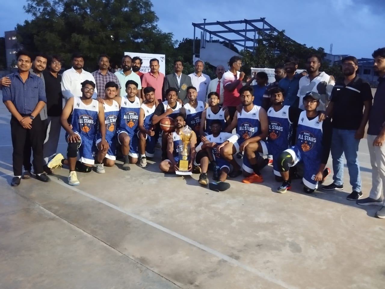 RGUHS Kalaburagi Zone Basketball Tournament 2025-26 | Winners – Navodaya Medical College Raichur