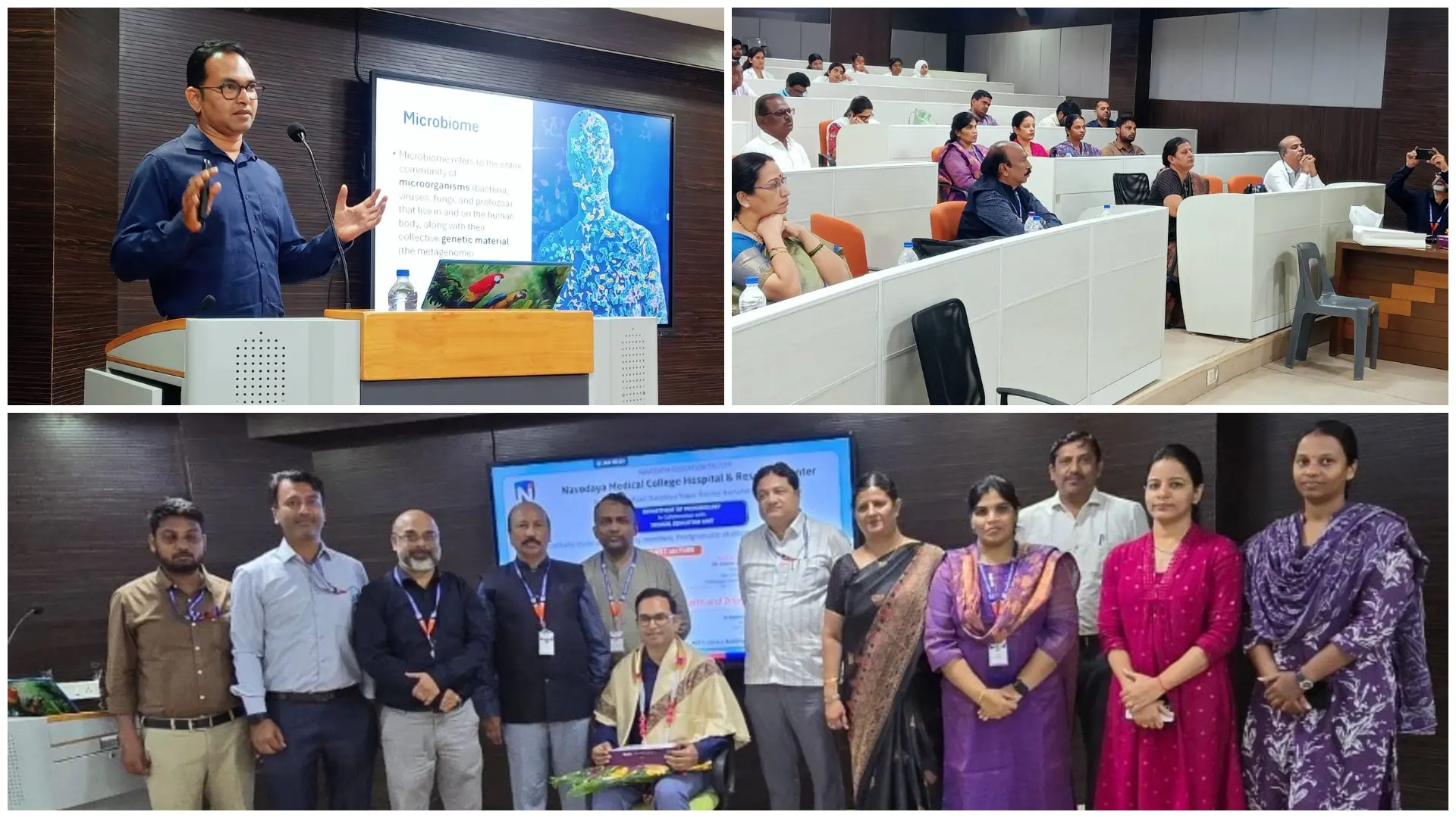 Guest Lecture on ‘Human Microbiome in Health and Disease” on 25th October 2025