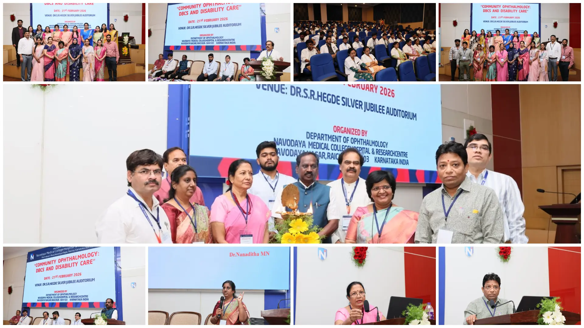 NMCH&RC Organizes Impactful CME on Community Ophthalmology and DBCS in Raichur