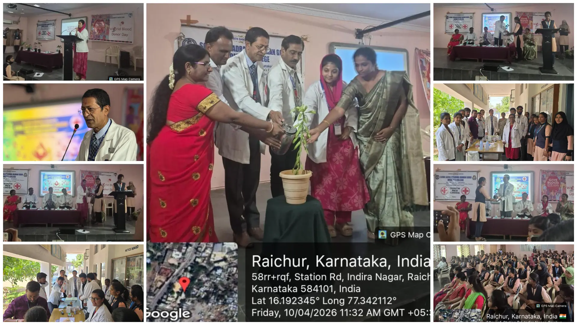 Blood Grouping and Voluntary Blood Donation Awareness Camp