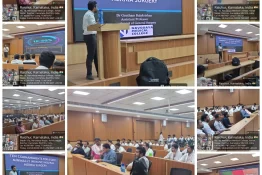 Guest Lecture on Safe Minimally Invasive Inguinal Hernia Surgery at Navodaya Hospital