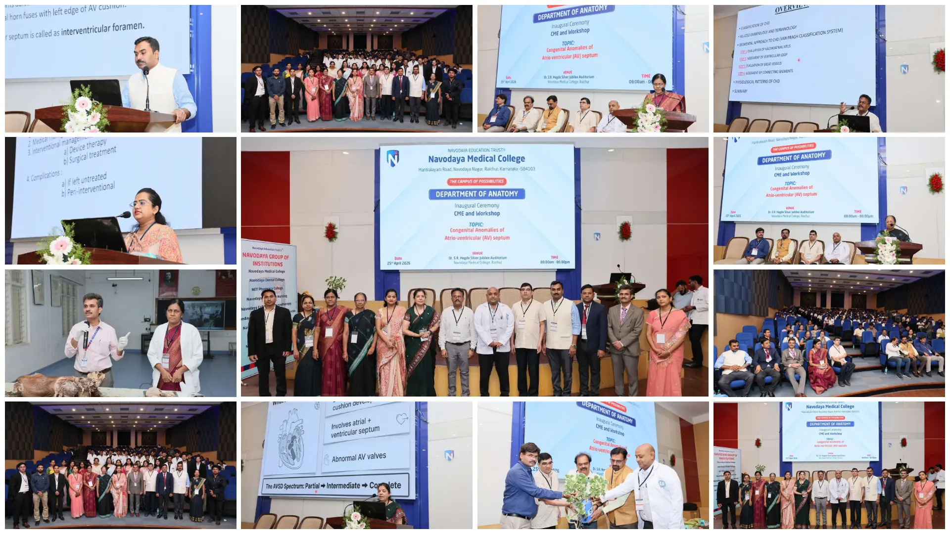 CME and Workshop on “Congenital anomalies of Atrioventricular (AV) Septum”