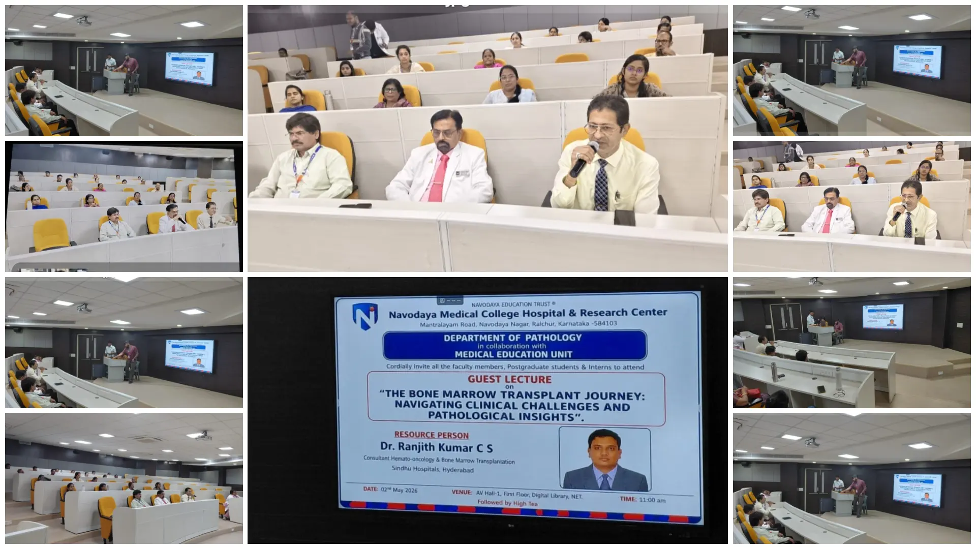 Guest Lecture Webinar on Bone Marrow Transplant Journey