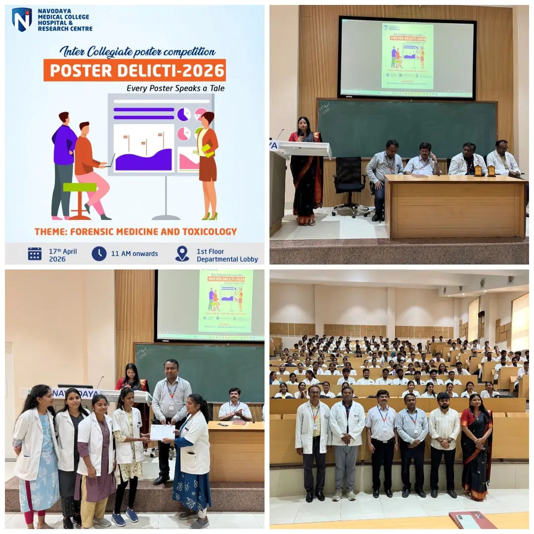 Poster Delicti 2026 | Inter-Collegiate Poster Competition in Forensic Medicine