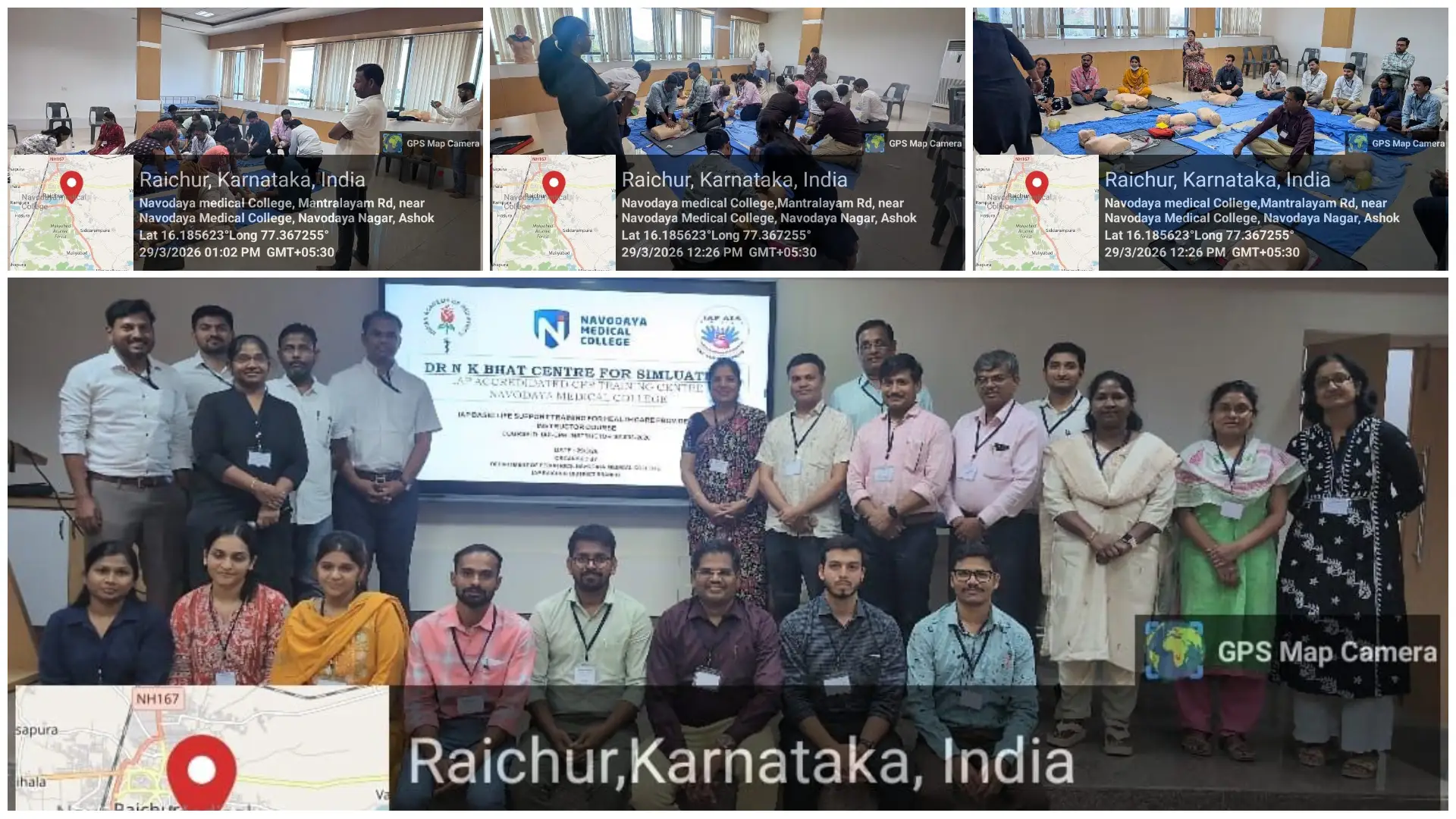 Basic Life Support (BLS) Course Conducted for Postgraduate Students