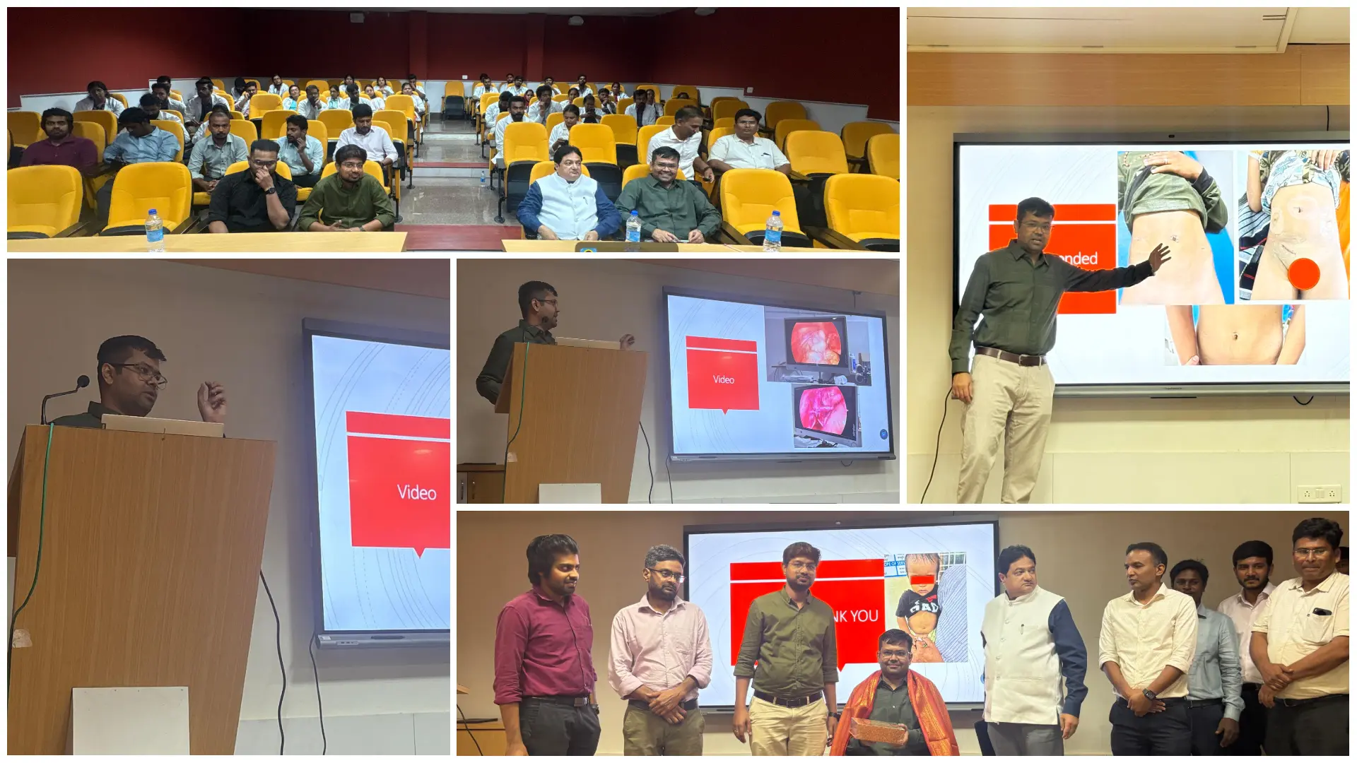 Guest Lecture on Pediatric Minimal Invasive Surgery by Dr. Krishna Rao