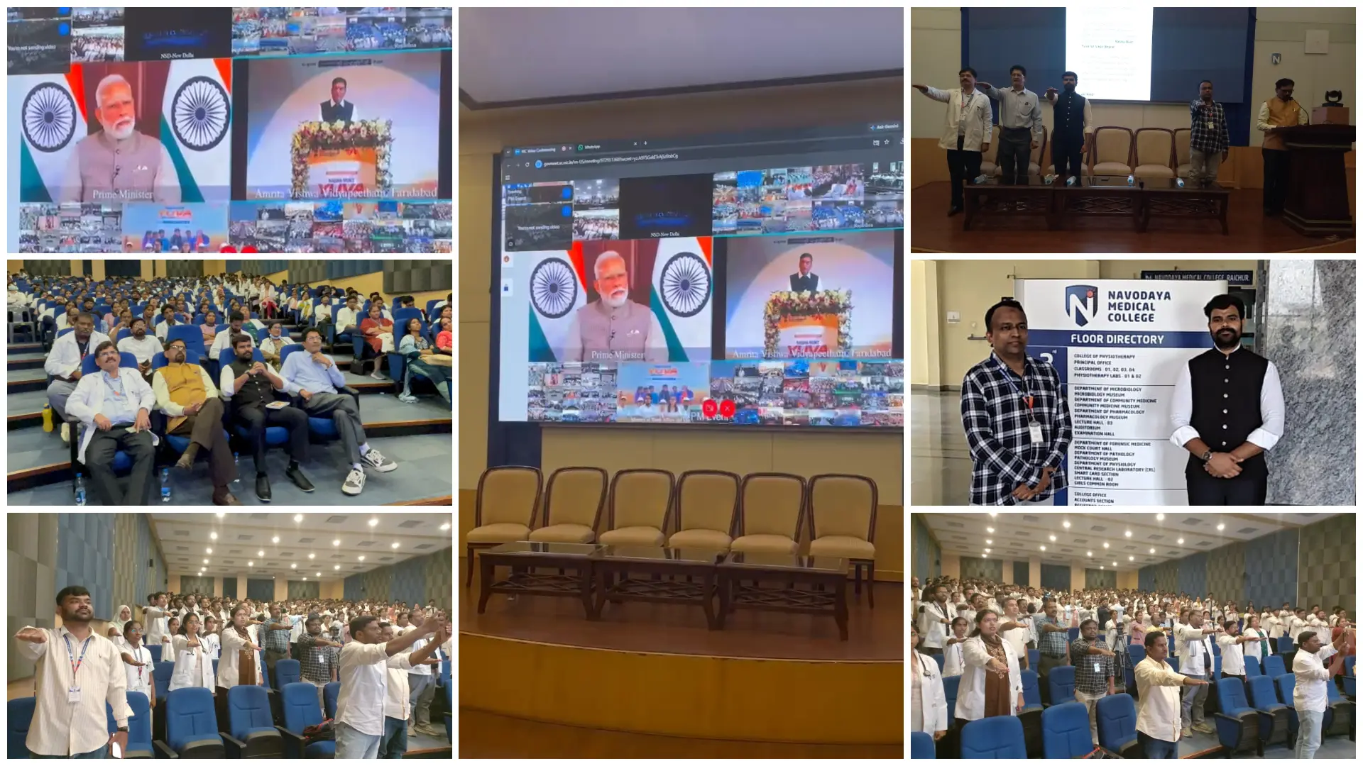 Navodaya Medical College Organises ‘Nasha Mukth Bharat Yuva for Viksit Bharat Sankalp Abhiyan’