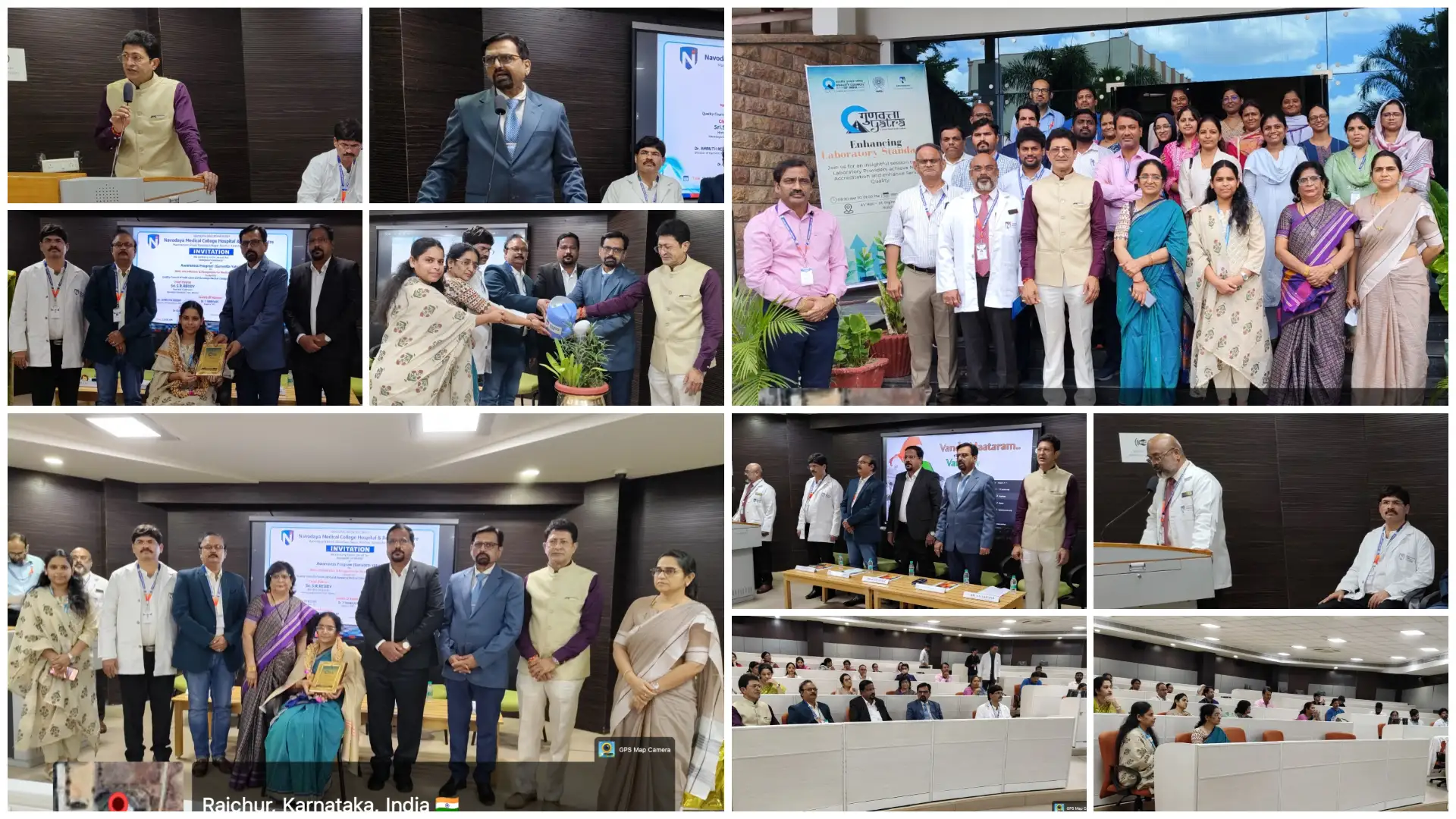 Gunavatta Yatra Awareness Programme Organised at NMCH&RC, Raichur